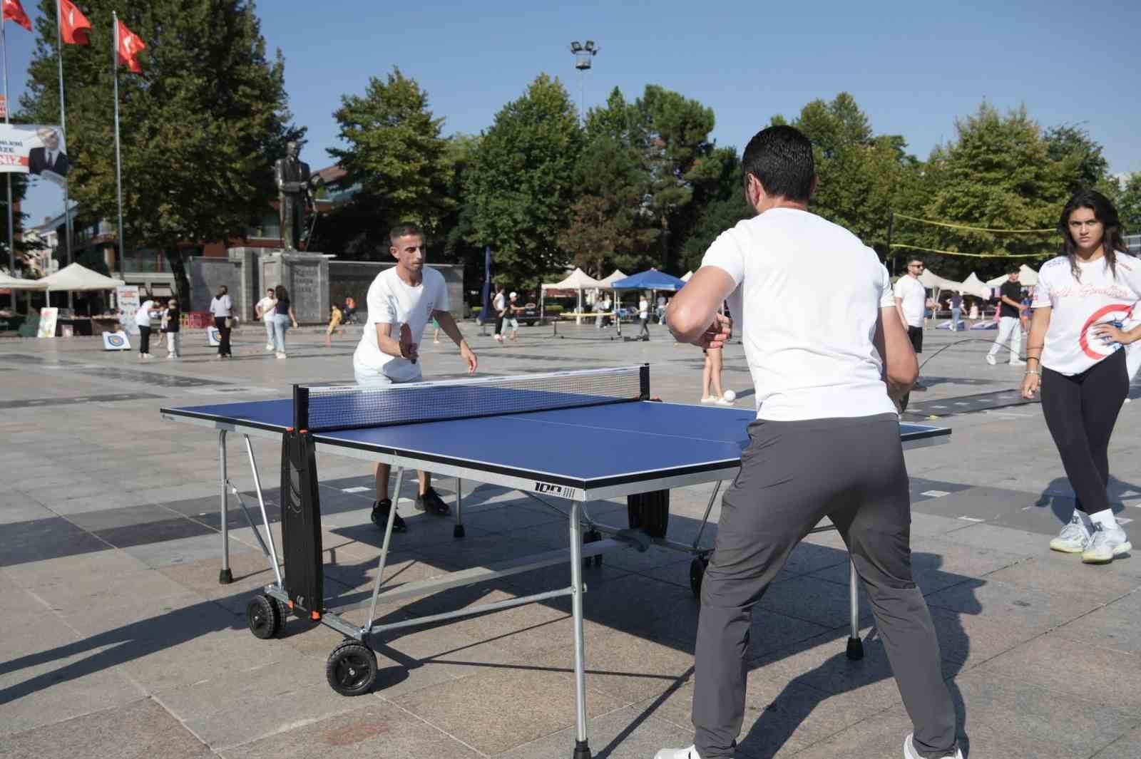 Spor etkinlikleri ilgi gördü
