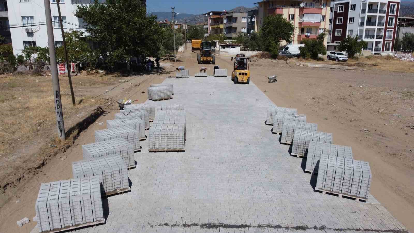 Nazilli’de ikinci etap yol çalışmaları başladı
