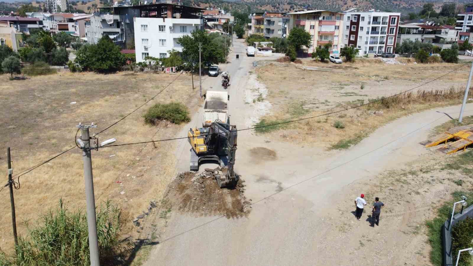 Nazilli’de ikinci etap yol çalışmaları başladı
