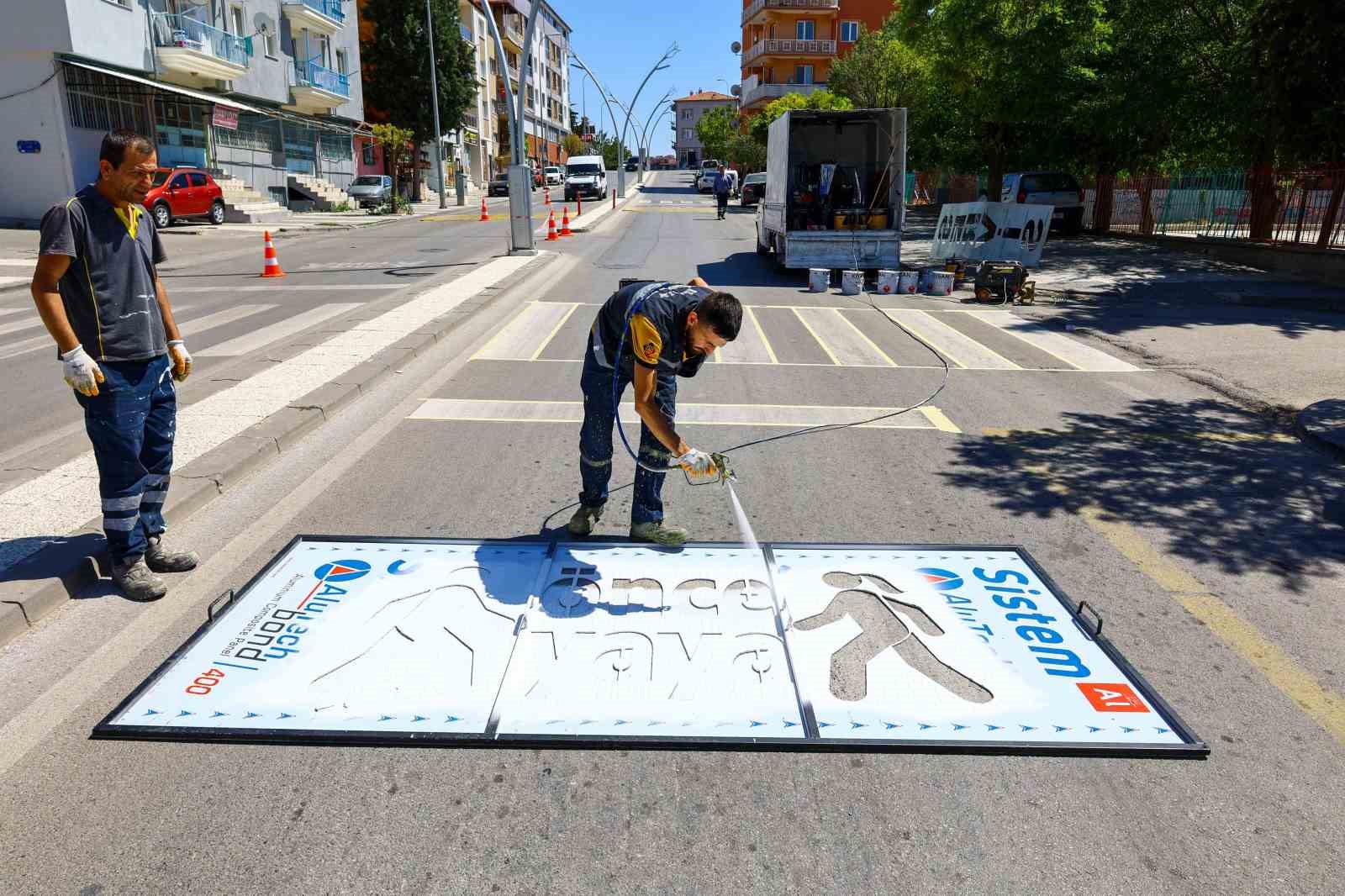 Şehir içi ulaşım alanları yapılan çalışma ile artık daha güvenli
