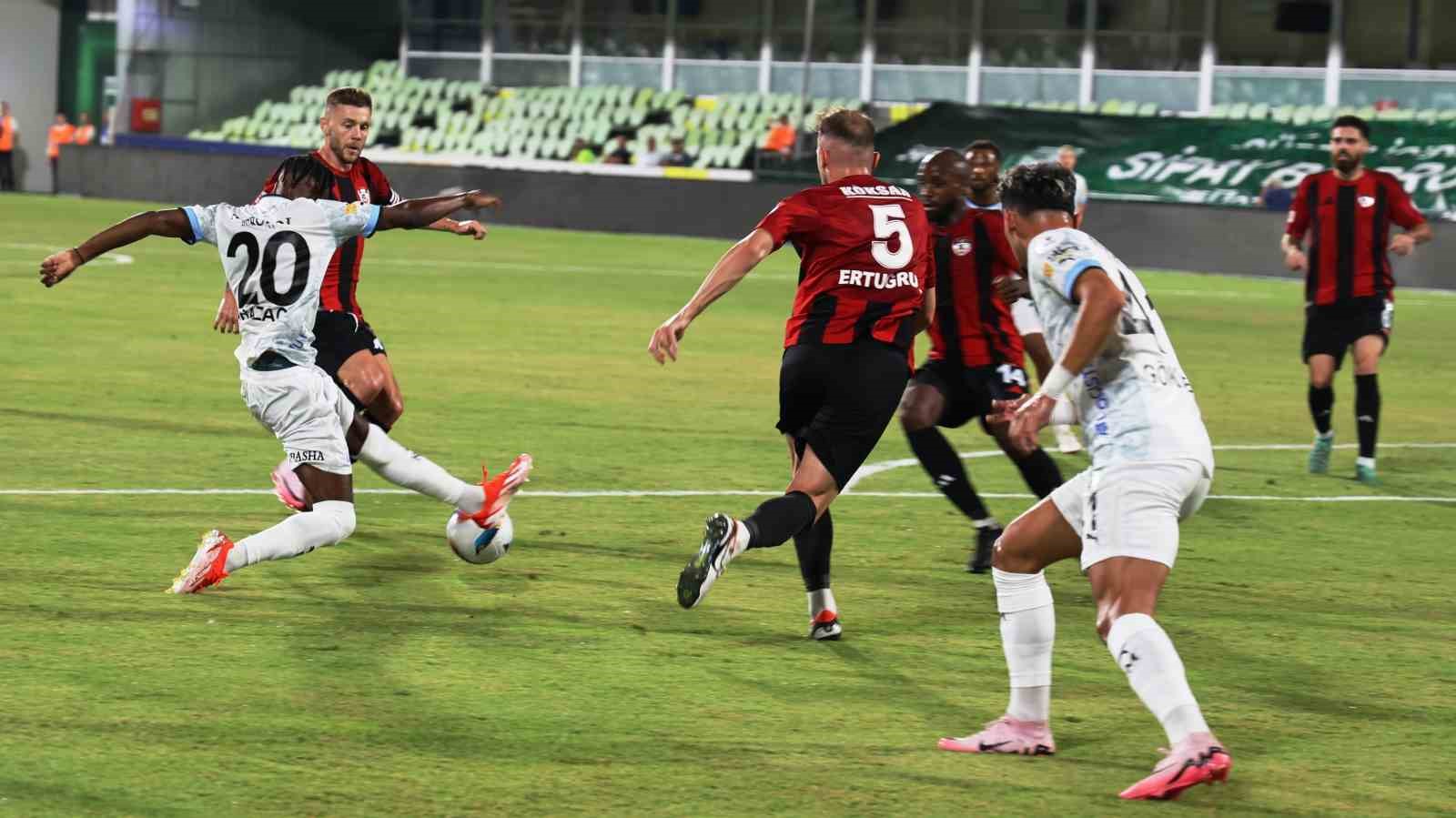 Trendyol Süper Lig: Bodrum FK: 0 - Gaziantep: 0 FK (İlk yarı)
