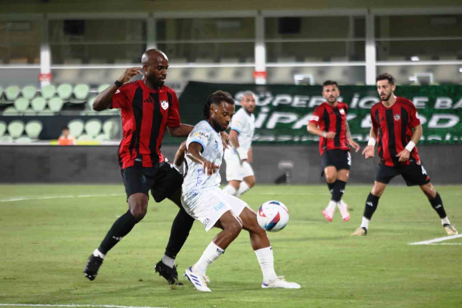 Trendyol Süper Lig: Bodrum FK: 0 - Gaziantep: 0 FK (İlk yarı)
