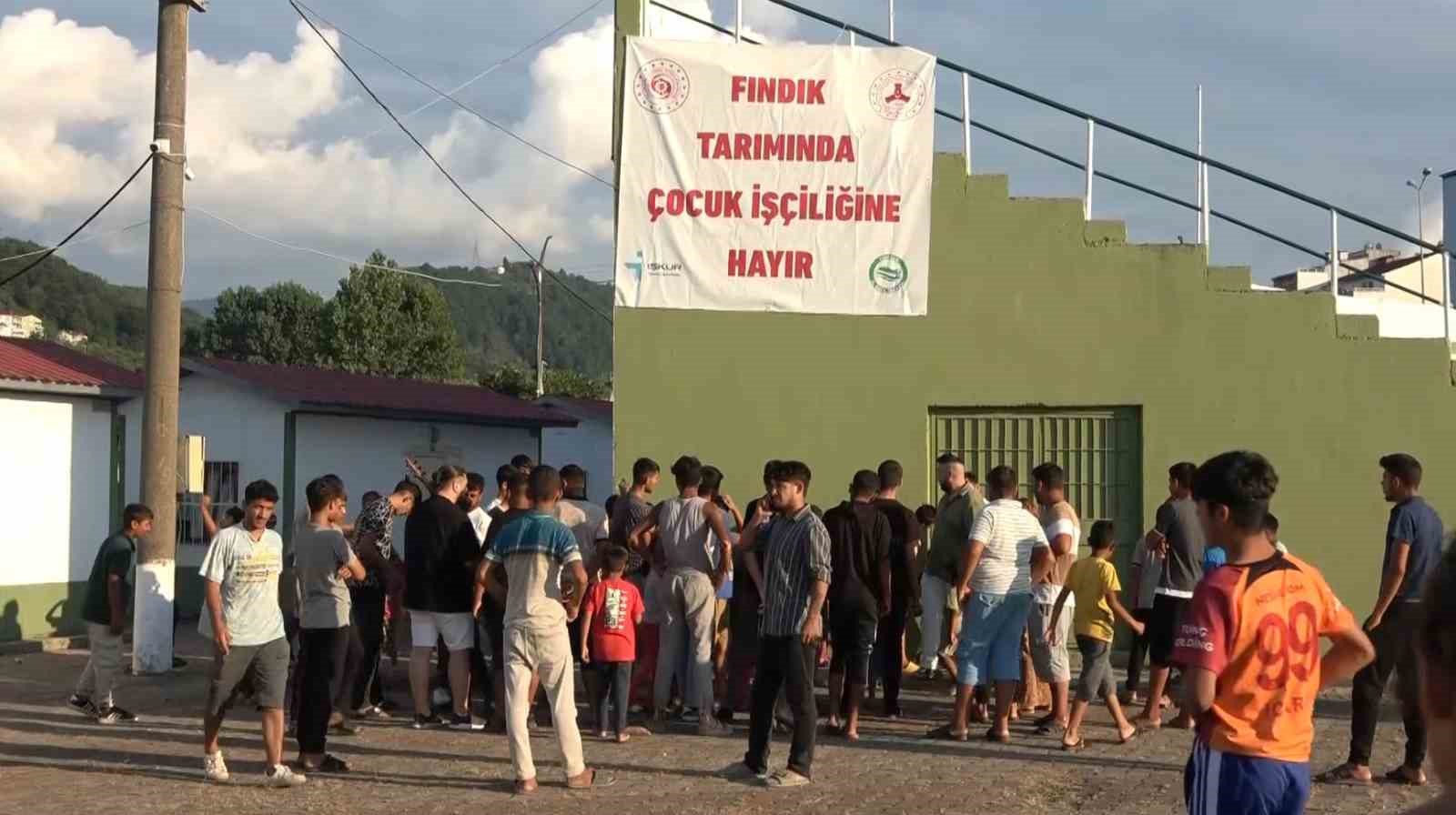 Mevsimlik fındık işçilerinin gözleri arkada kalmayacak
