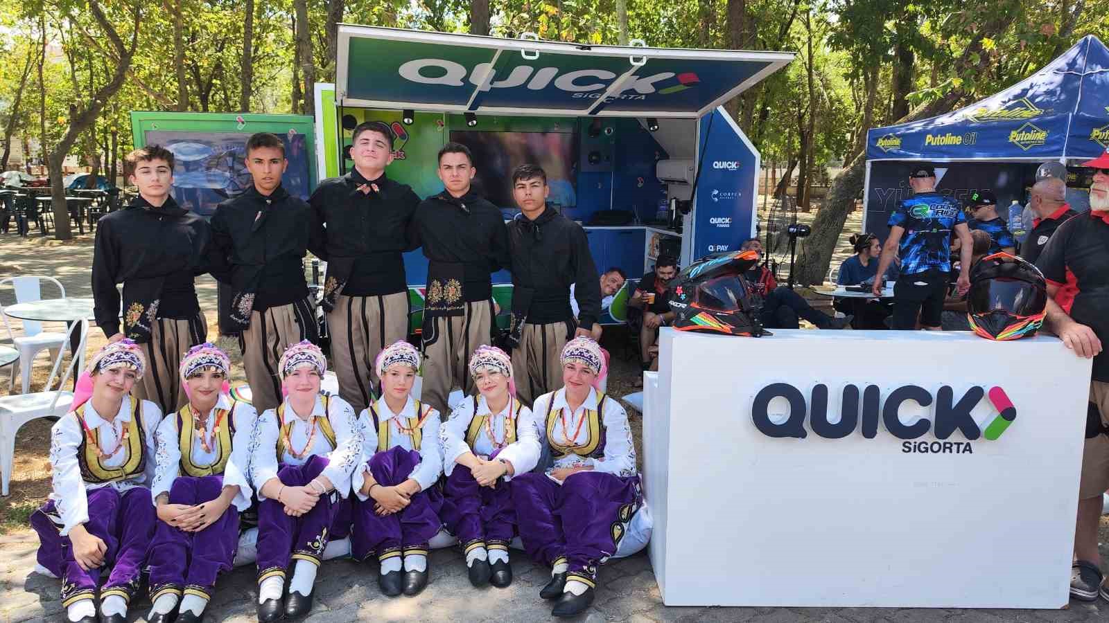 Motosiklet tutkunları Quick Sigorta ile Batıkale Motofest’te buluştu
