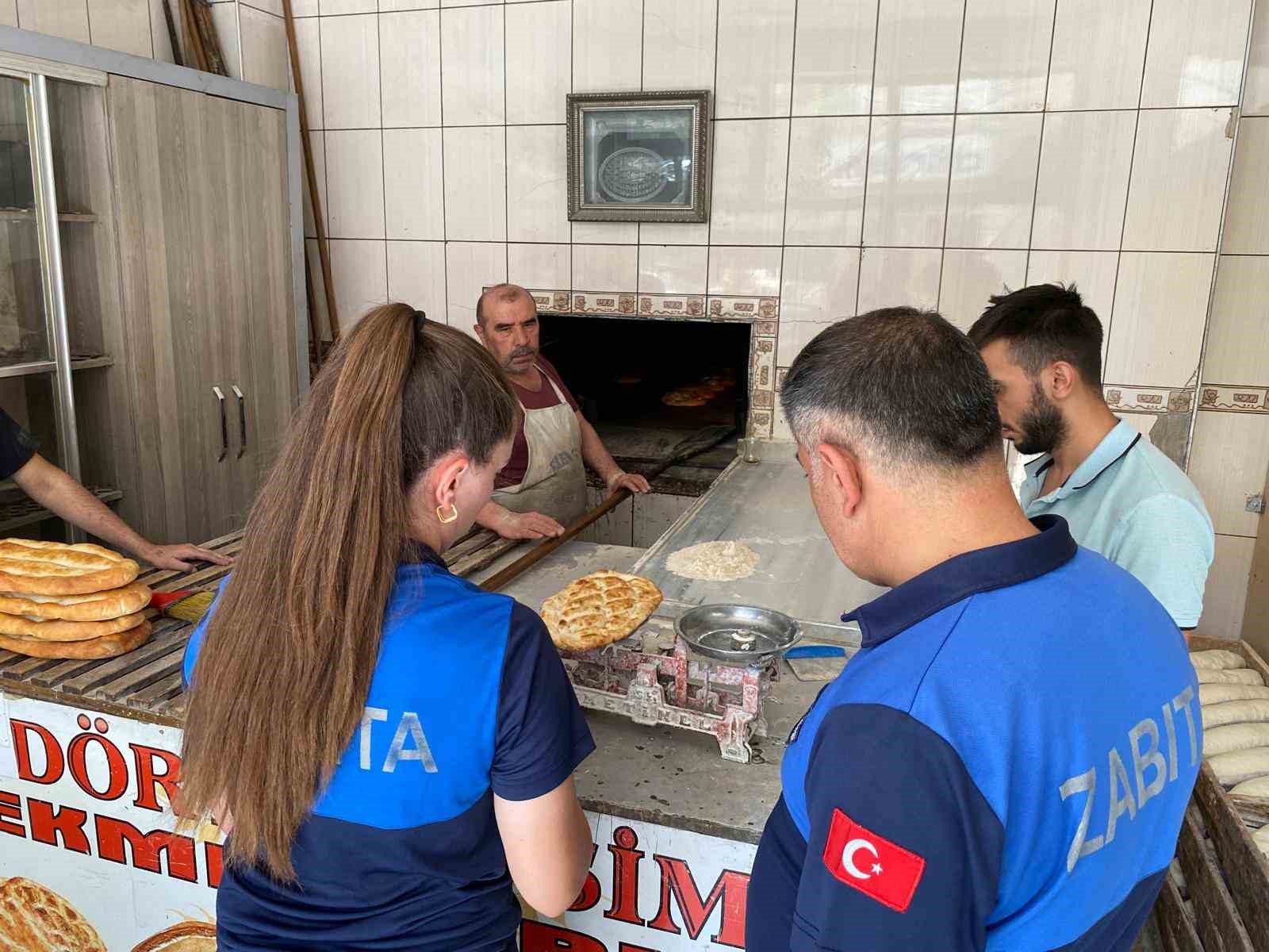 Siirt’te fırınlarda ’gramaj’ denetimi yapıldı
