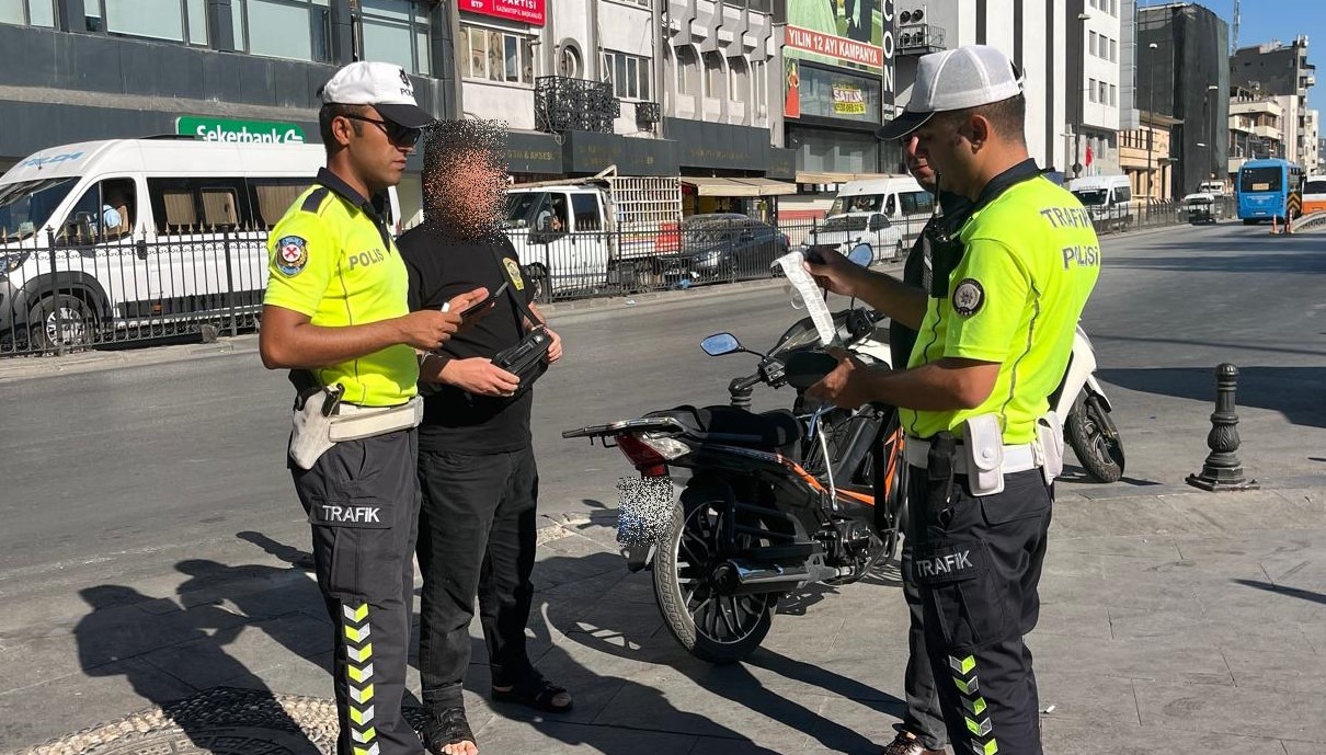 Gaziantep’te 93 motosiklet sürücüsüne 187 bin TL ceza
