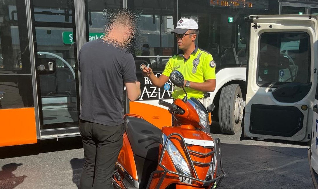 Gaziantep’te 93 motosiklet sürücüsüne 187 bin TL ceza
