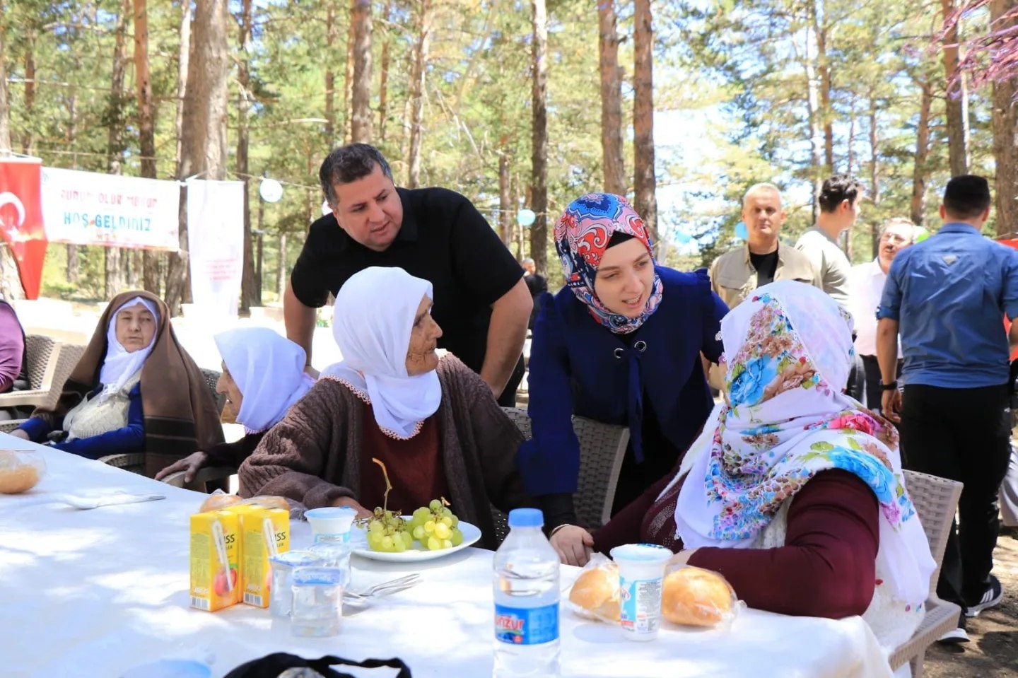 Dumanlı Tabiat parkında nesiller sevgiyle buluştu
