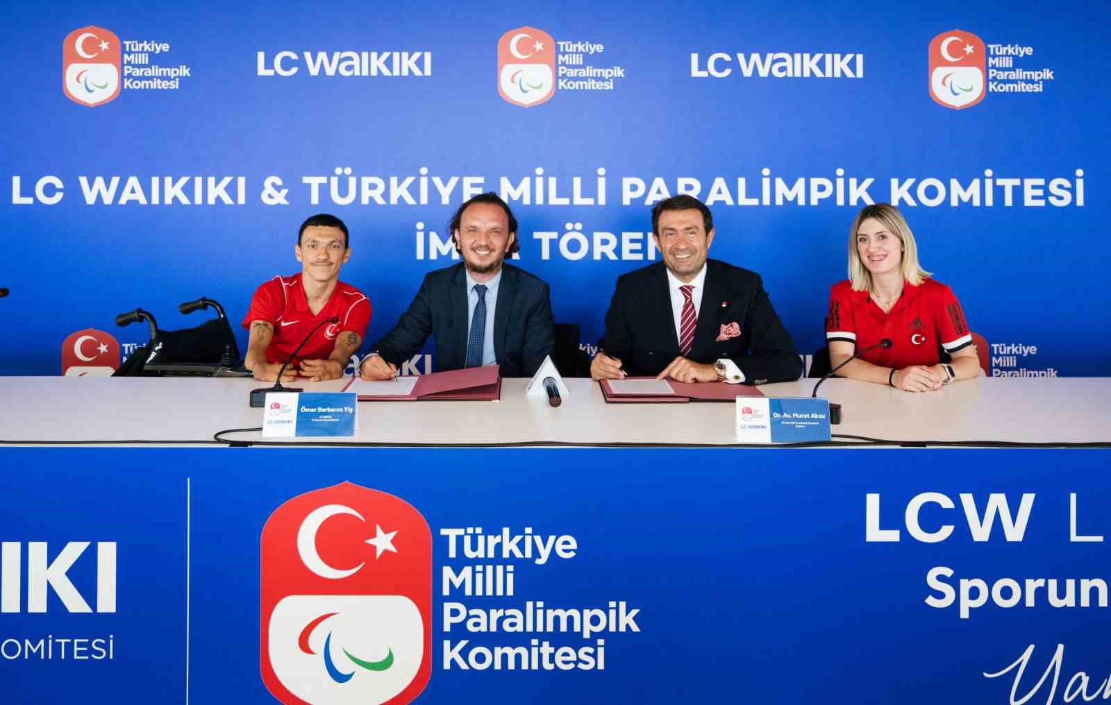 LC Waikiki, Türkiye Milli Paralimpik Komitesi’nin ana sponsoru oldu
