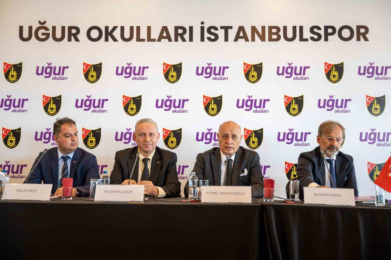 İstanbulspor, Uğur Okulları ile sponsorluk anlaşması imzaladı
