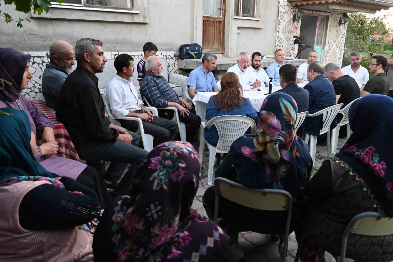 Yazısöğüt köyünde doğal gaz problemi çözüldü
