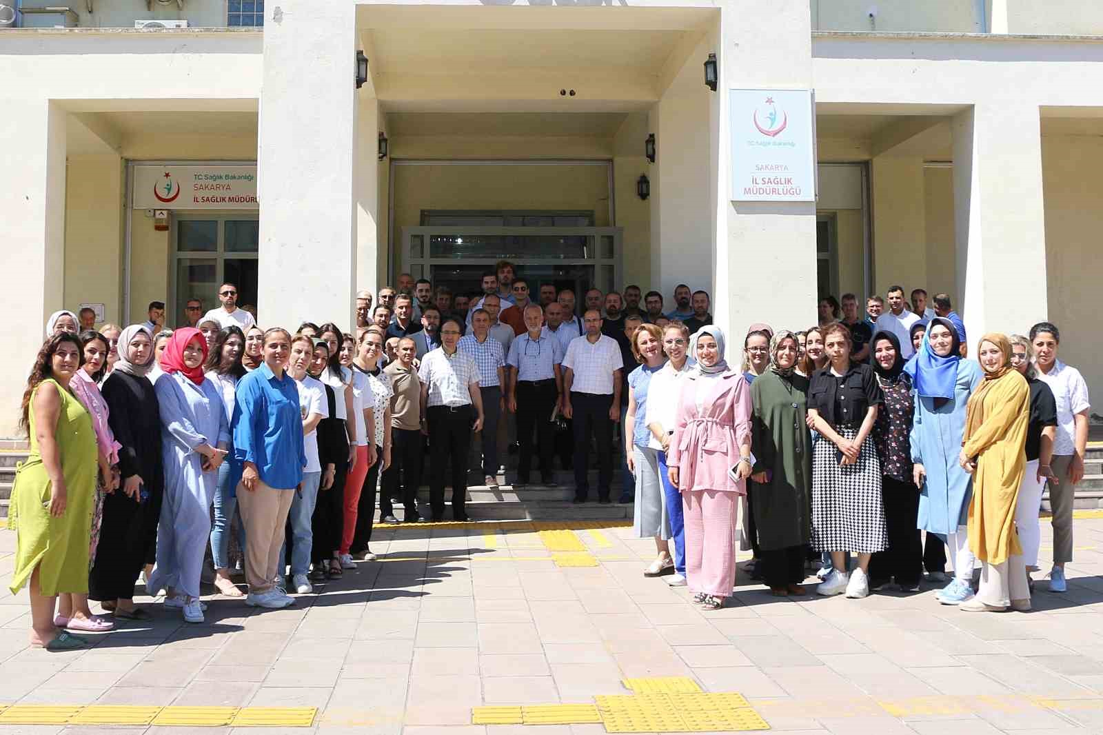 İl Sağlık Müdürü Öğütlü personelle vedalaştı
