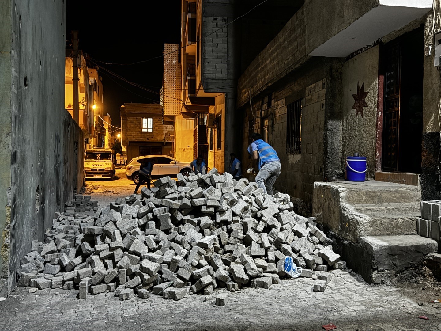 Eyyübiye’de gece çalışmasıyla verimlilik arttı
