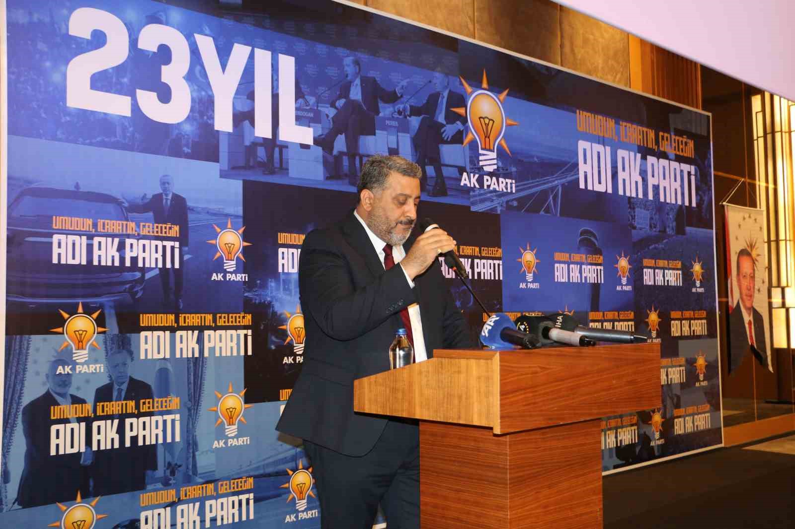 AK Parti Diyarbakır’da 23. yılını kutladı
