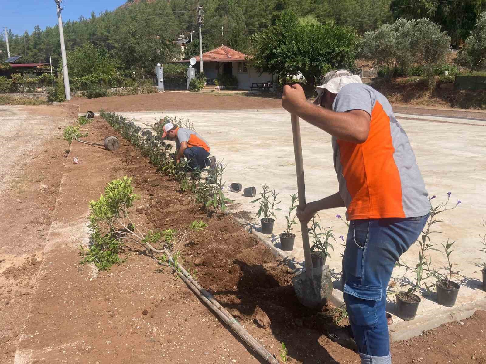 Değirmenyanı mevkiinde yapılan parkta son aşamaya gelindi
