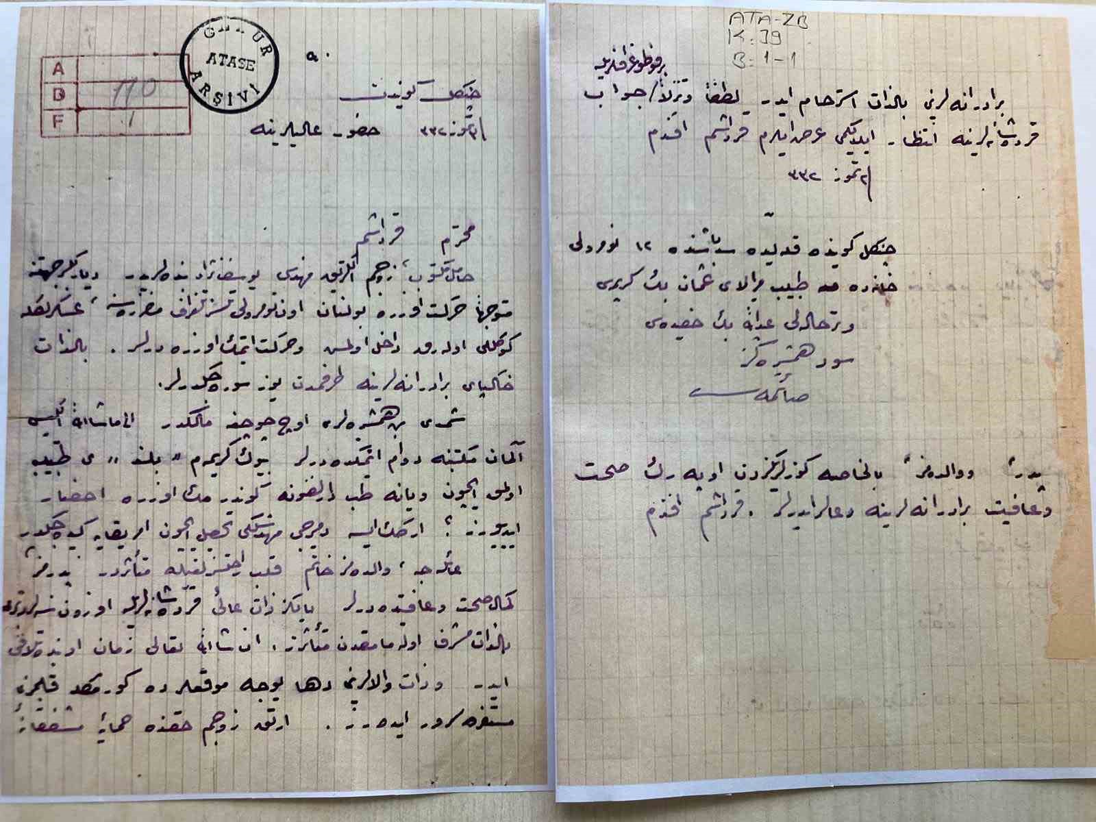 Doç. Dr. Kenan Özkan ve Prof. Dr. Sevilay Özer’in yaptığı çalışma ile Atatürk’ün gençlik yıllarına dair önemli belgeler ortaya çıkarıldı
