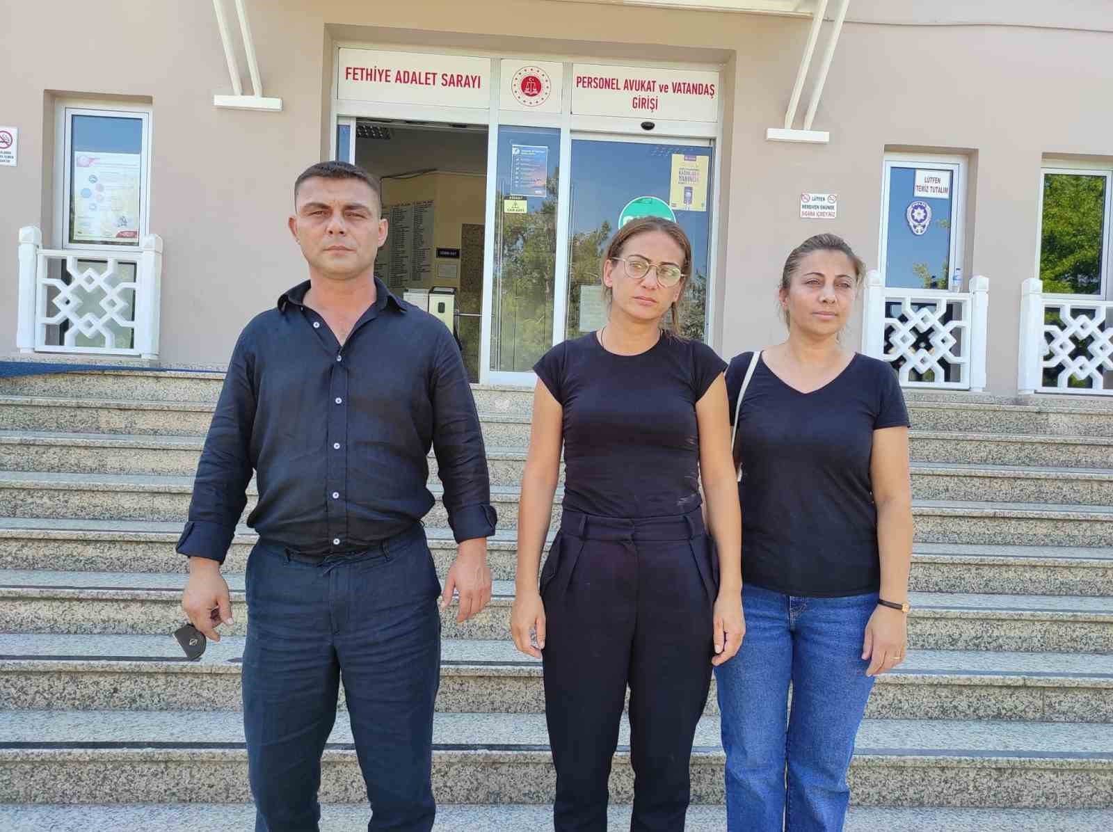 Fethiye’de ölümlü kazanın ilk duruşması yapıldı
