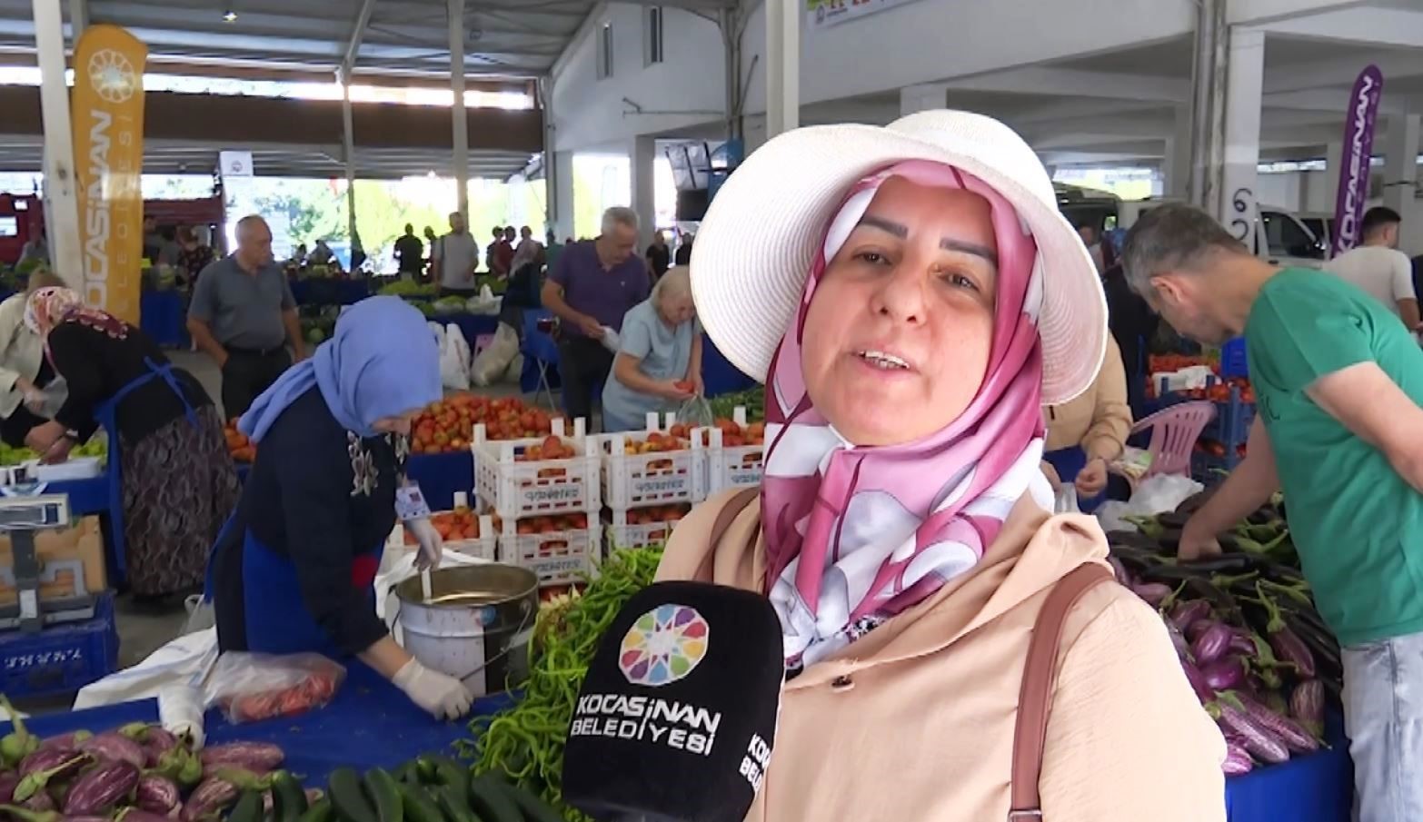 Başkan Çolakbayrakdar’a ekolojik pazar teşekkürü
