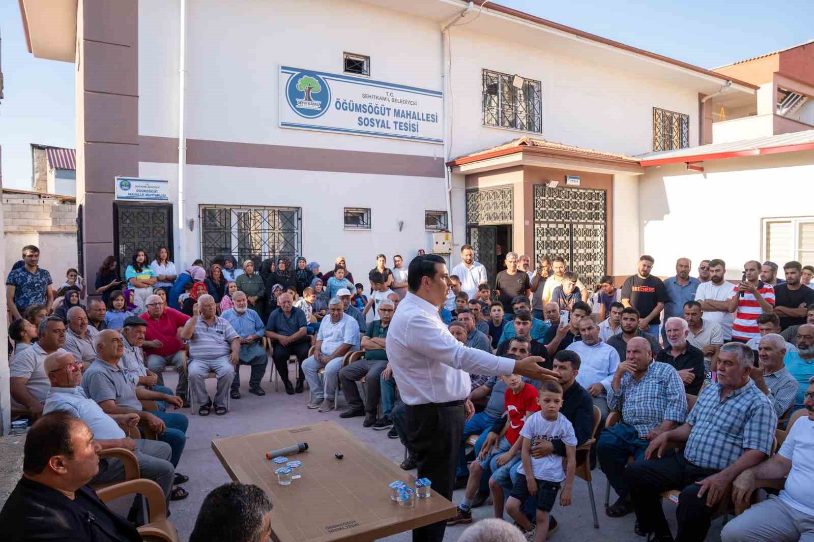 Öğümsöğüt sakinlerinden Yılmaz’a yoğun ilgi
