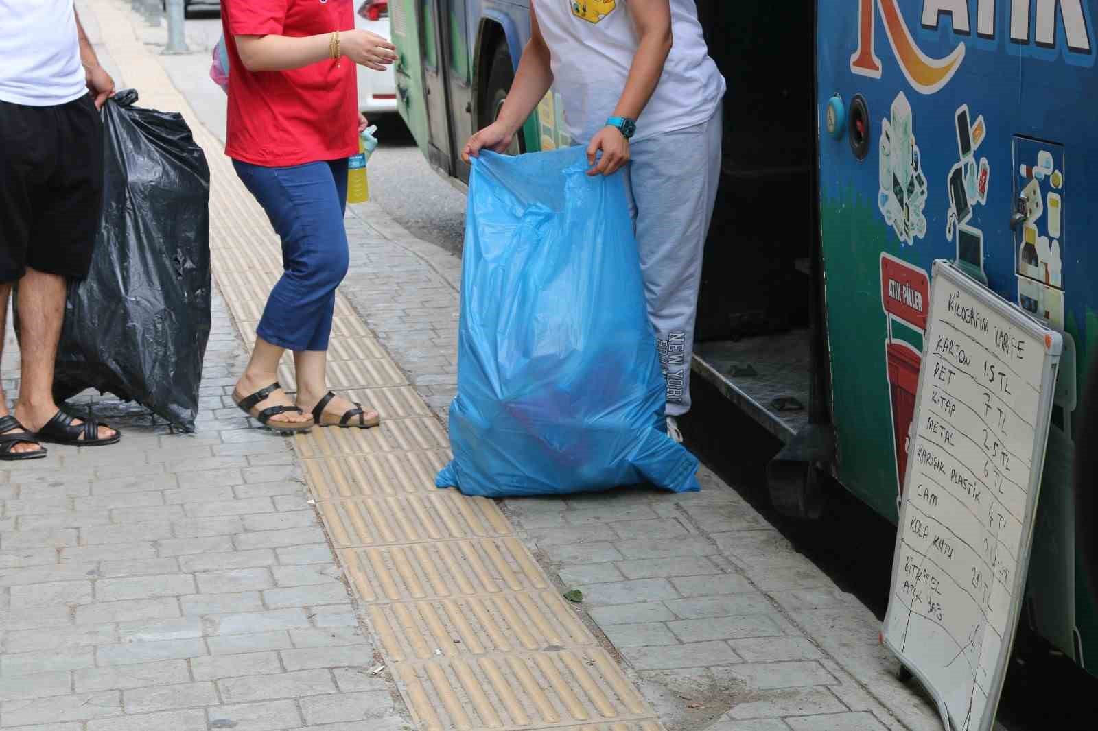 Atakum’da 4 ayda 23 ton atık geri dönüşüme kazandırıldı
