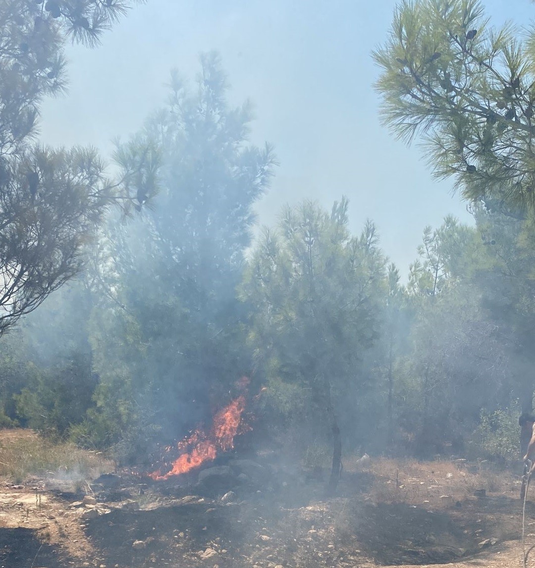 Mersin’de 4 ayrı noktada çıkan orman yangınları söndürüldü
