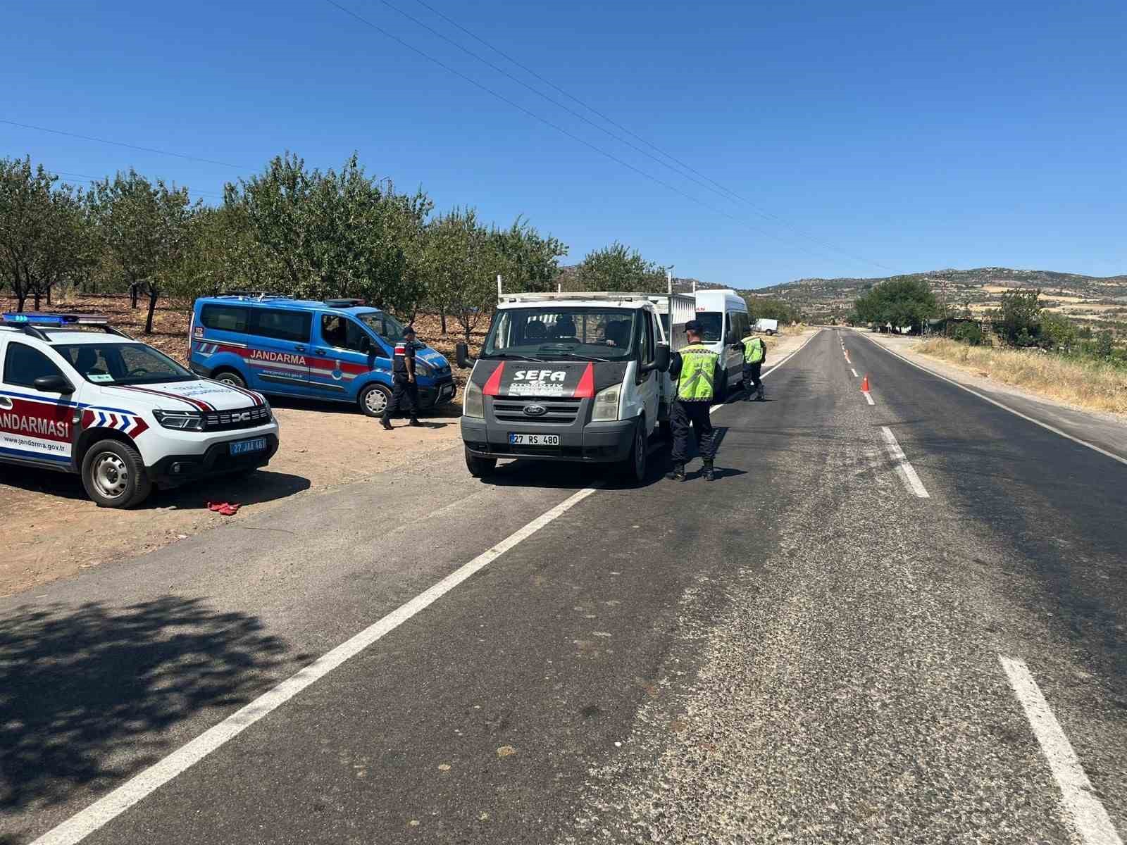 Gaziantep trafik jandarmasından özel denetim
