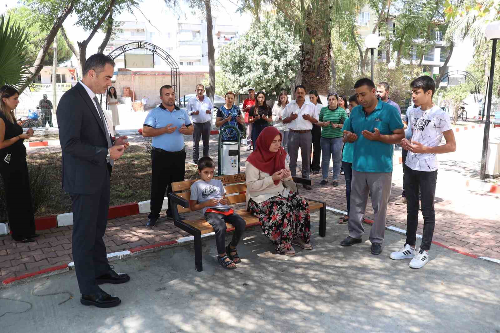 Koçarlı’da Elif’in ismi parkta yaşatılıyor
