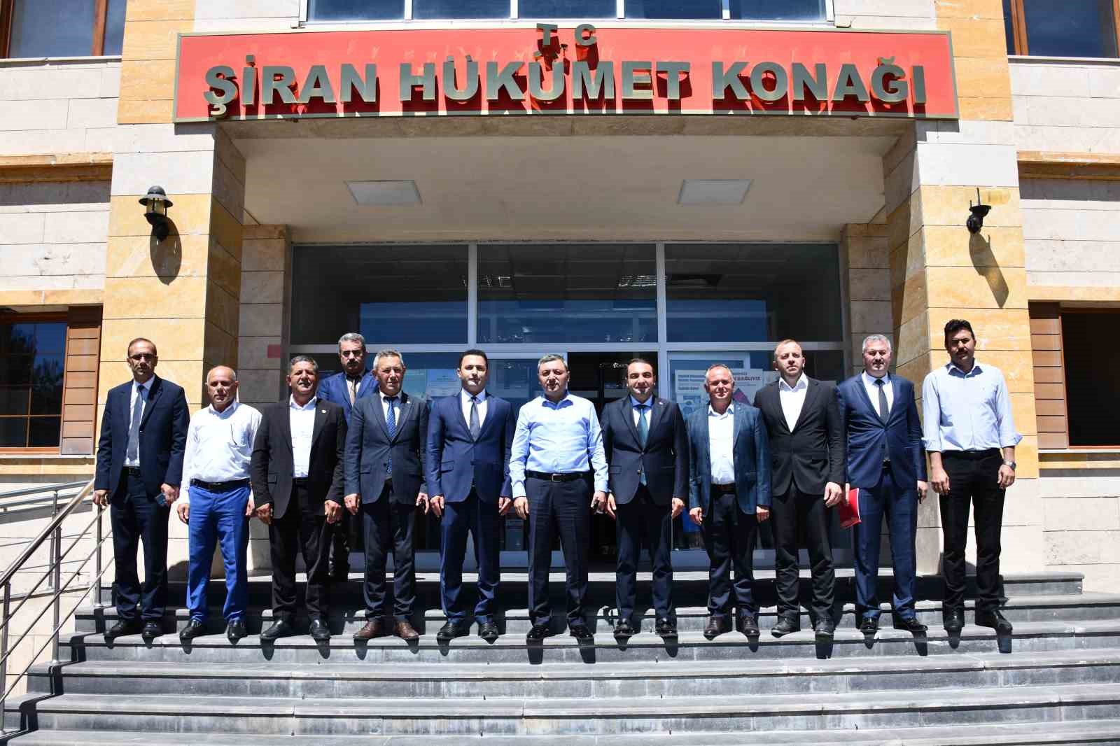 Şiran OSB için ilk adımlar atıldı
