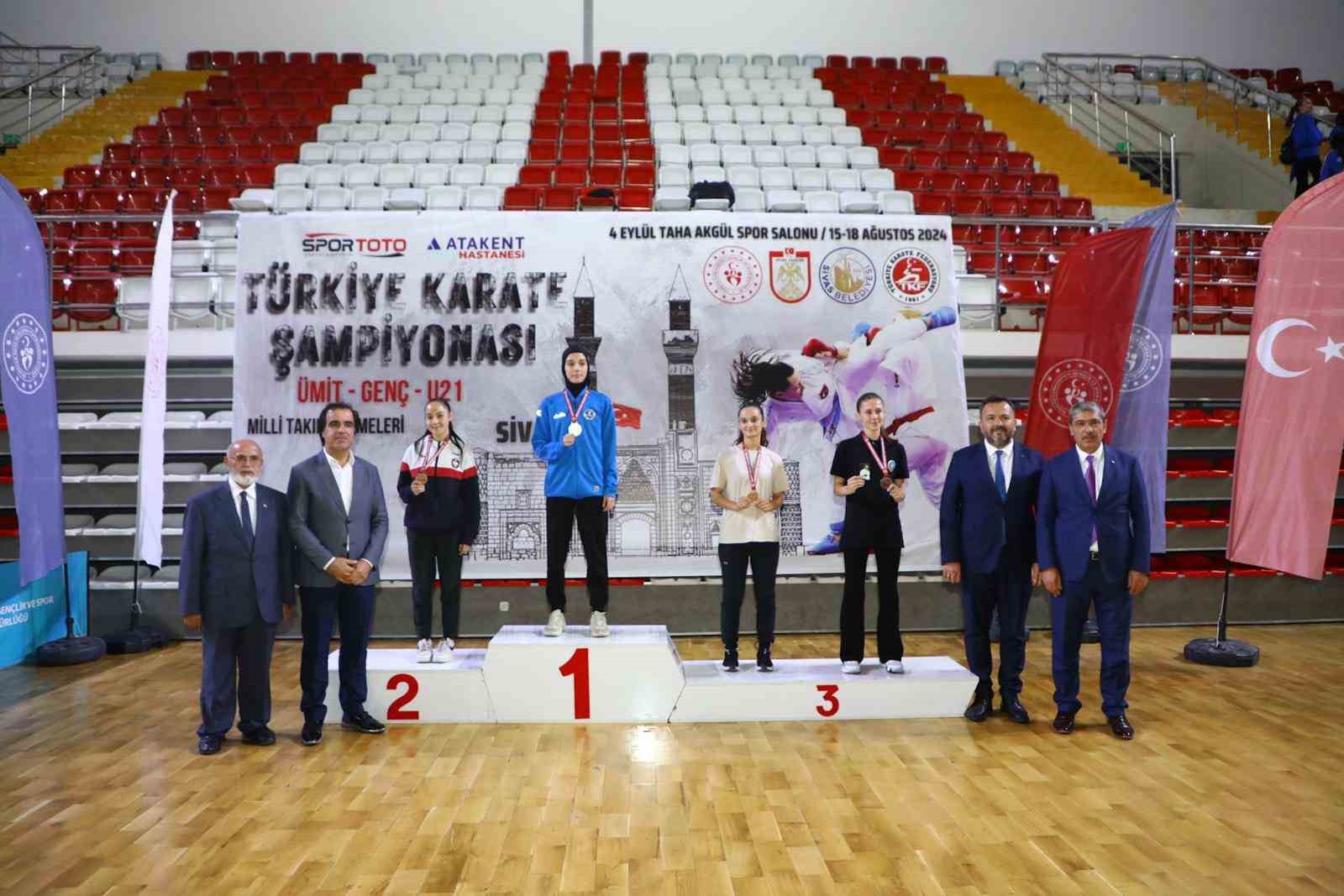 Türkiye Karate Şampiyonası’nın açılış seremonisi yapıldı
