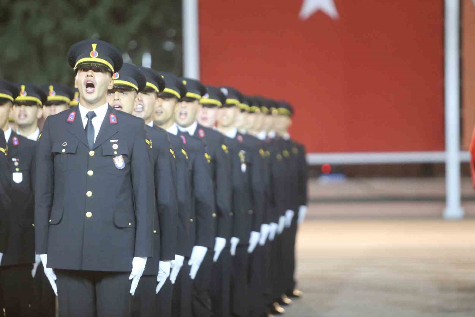 Işıklar Jandarma Meslek Yüksekokulu mezunlarını verdi
