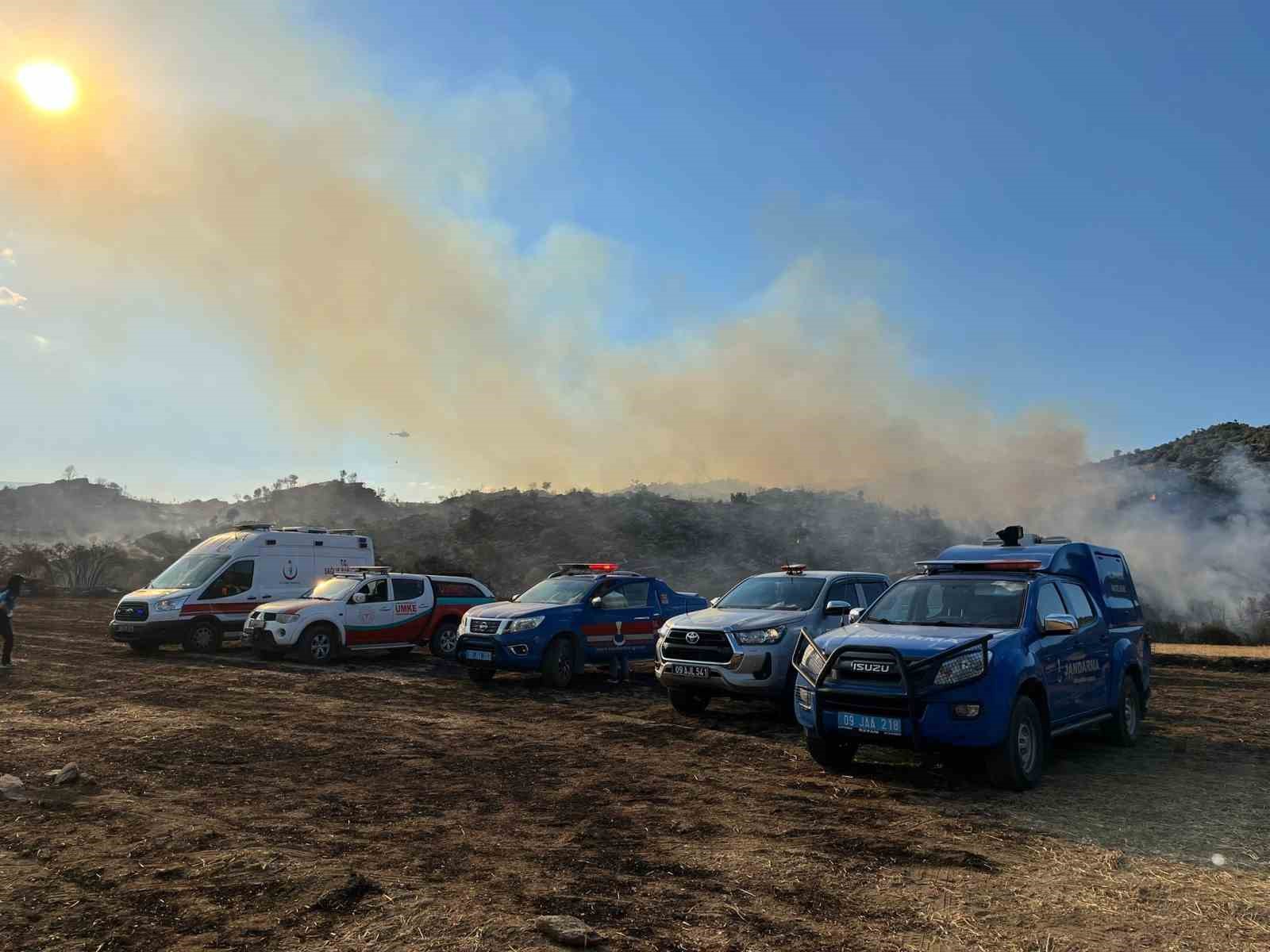 Bozdoğan’daki yangın kontrol altına alındı
