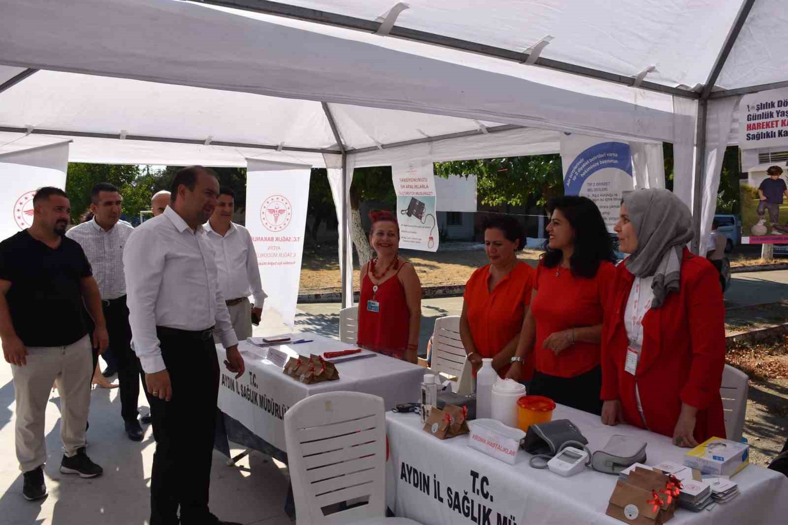 Kirazlı halkı, ilk yardım ve sağlık konularında bilgilendirildi.
