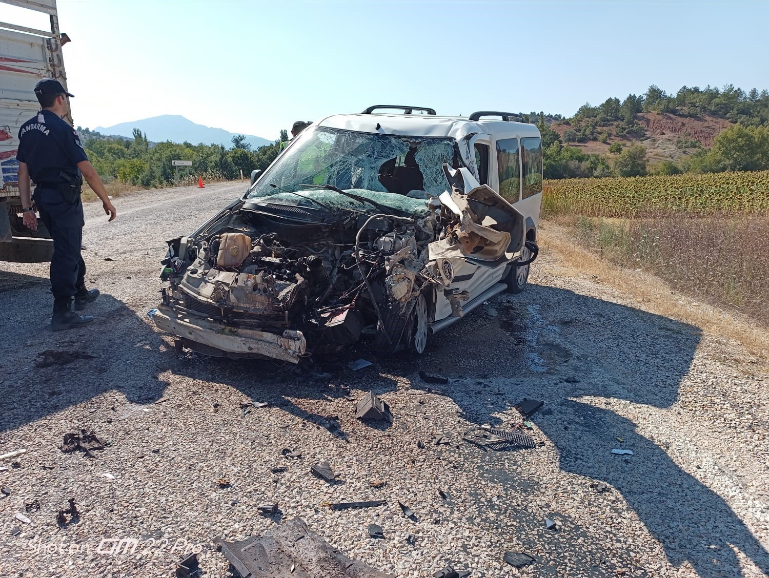 Bilecik’te trafik kazası, 2 sürücü de yaralandı
