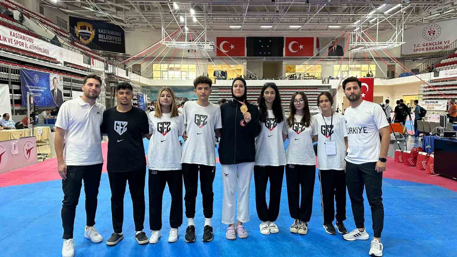 Aydınlı Elifnaz, Türkiye Şampiyonu oldu
