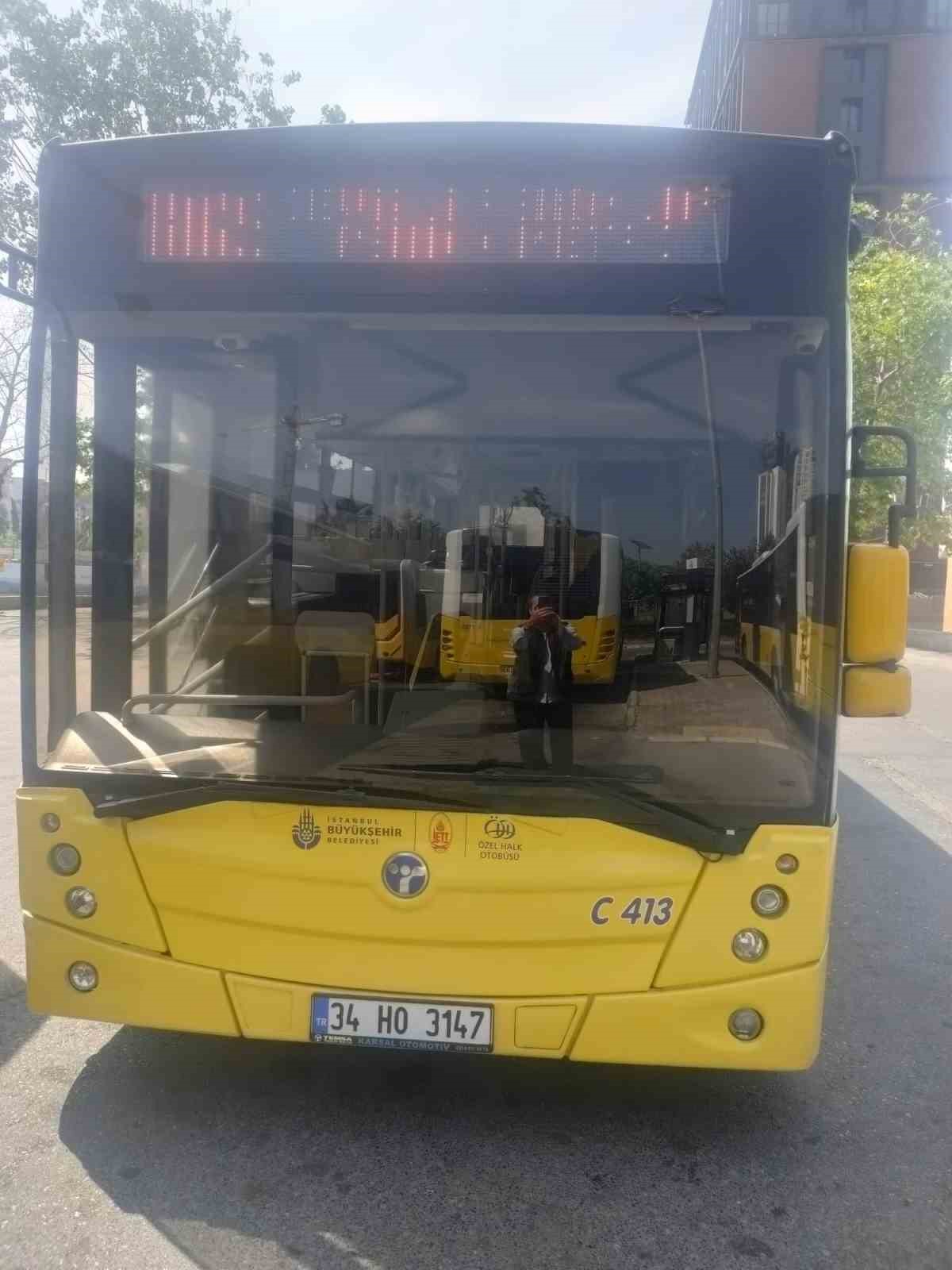 Ataşehir’de motosiklet sürücüsünü sıkıştıran otobüs şoförüne ceza kesildi
