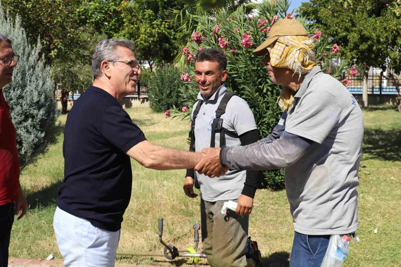 Başkan Tetik, Nazilli’de devam eden çalışmaları yerinde inceledi
