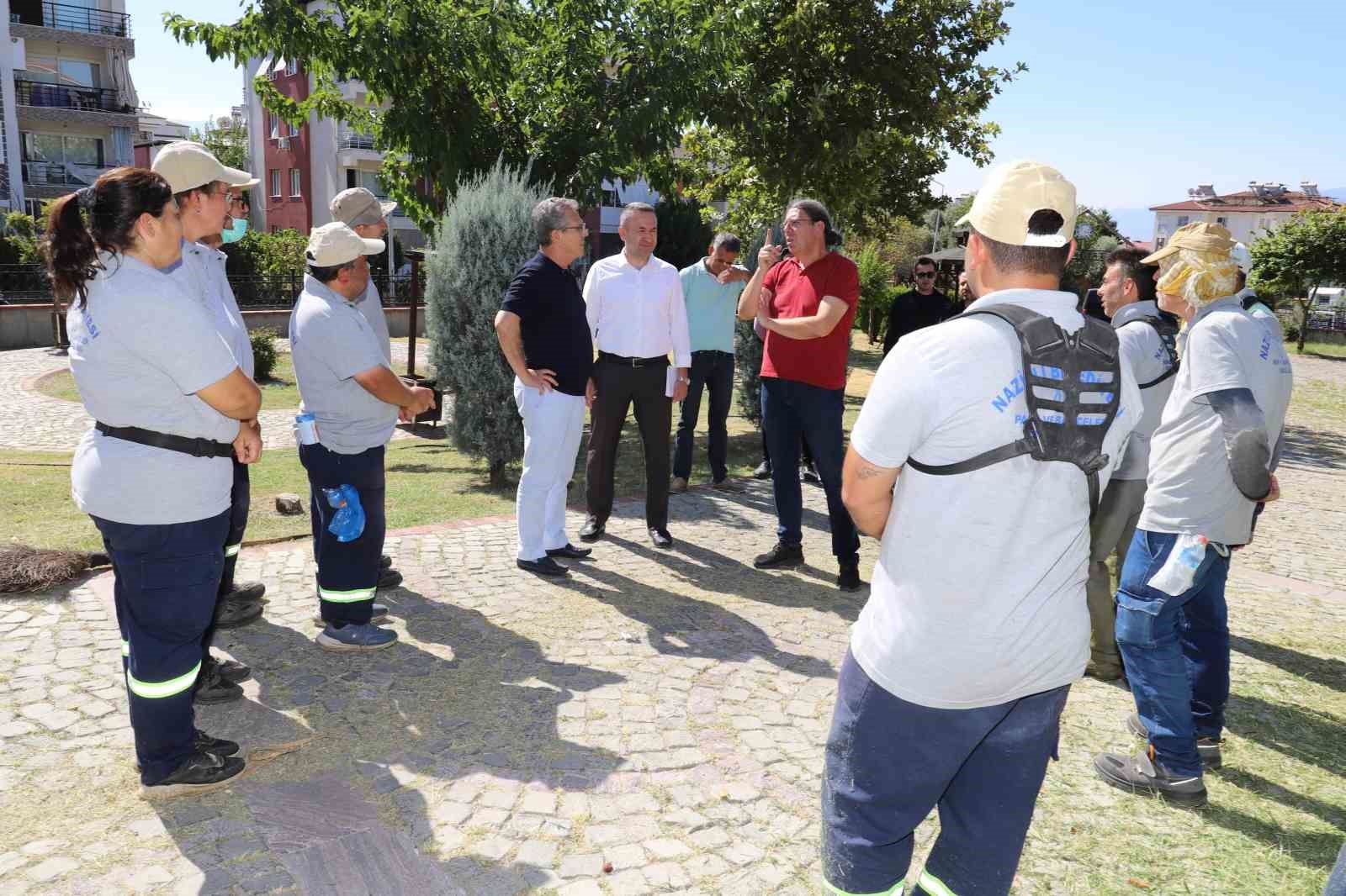 Başkan Tetik, Nazilli’de devam eden çalışmaları yerinde inceledi
