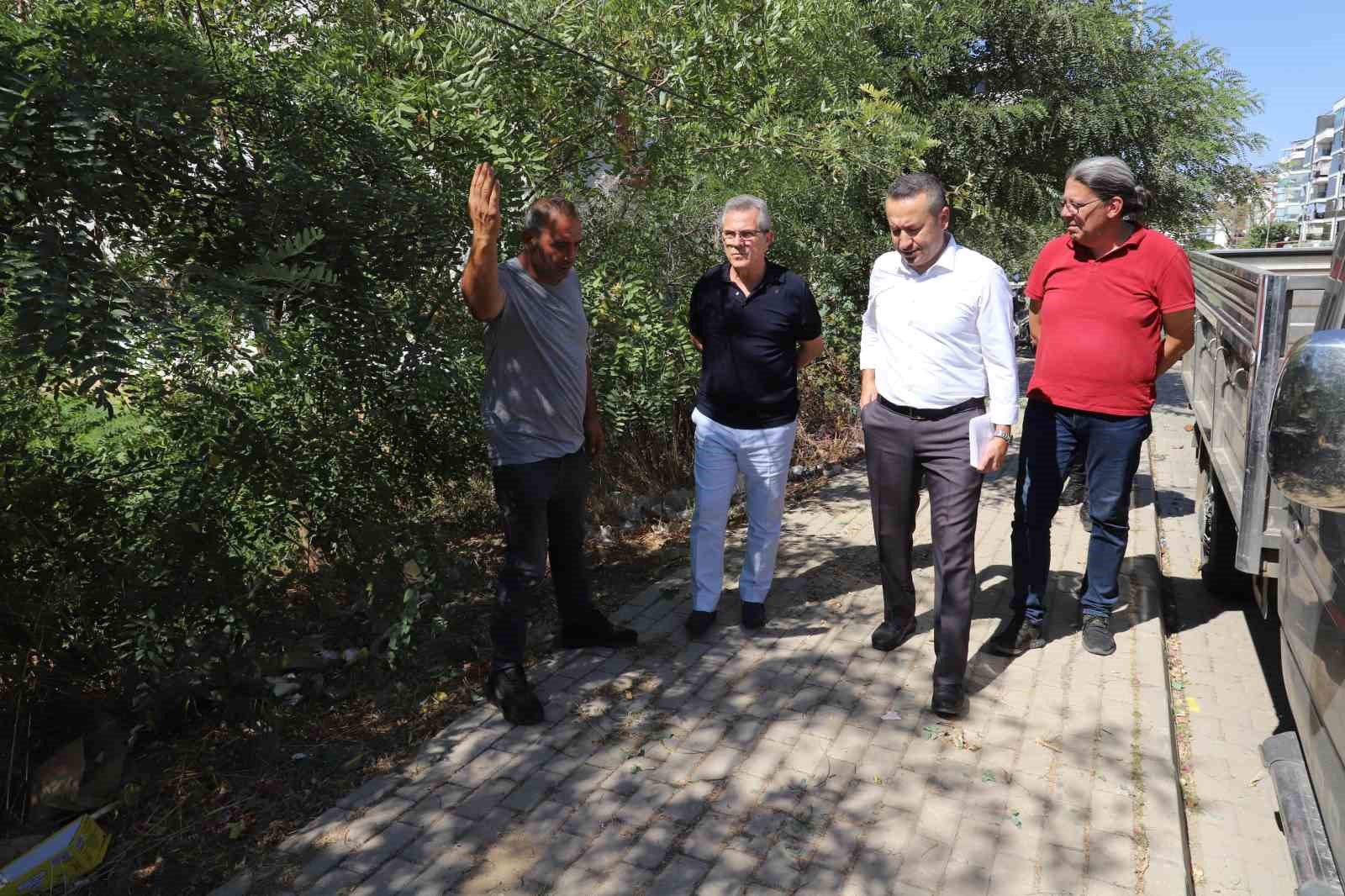 Başkan Tetik, Nazilli’de devam eden çalışmaları yerinde inceledi
