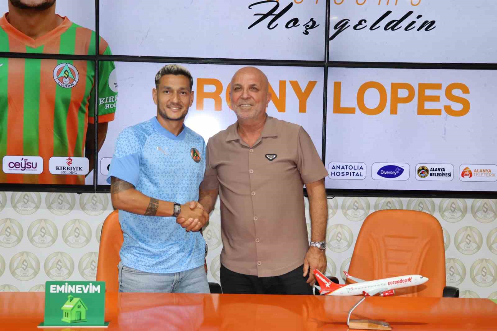 Rony Lopes, Alanyaspor’da
