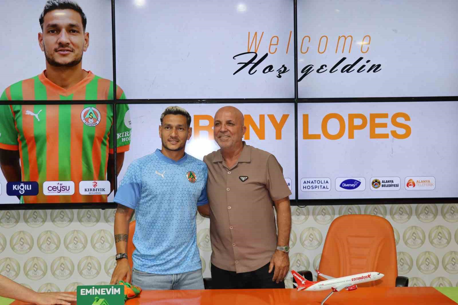 Rony Lopes, Alanyaspor’da
