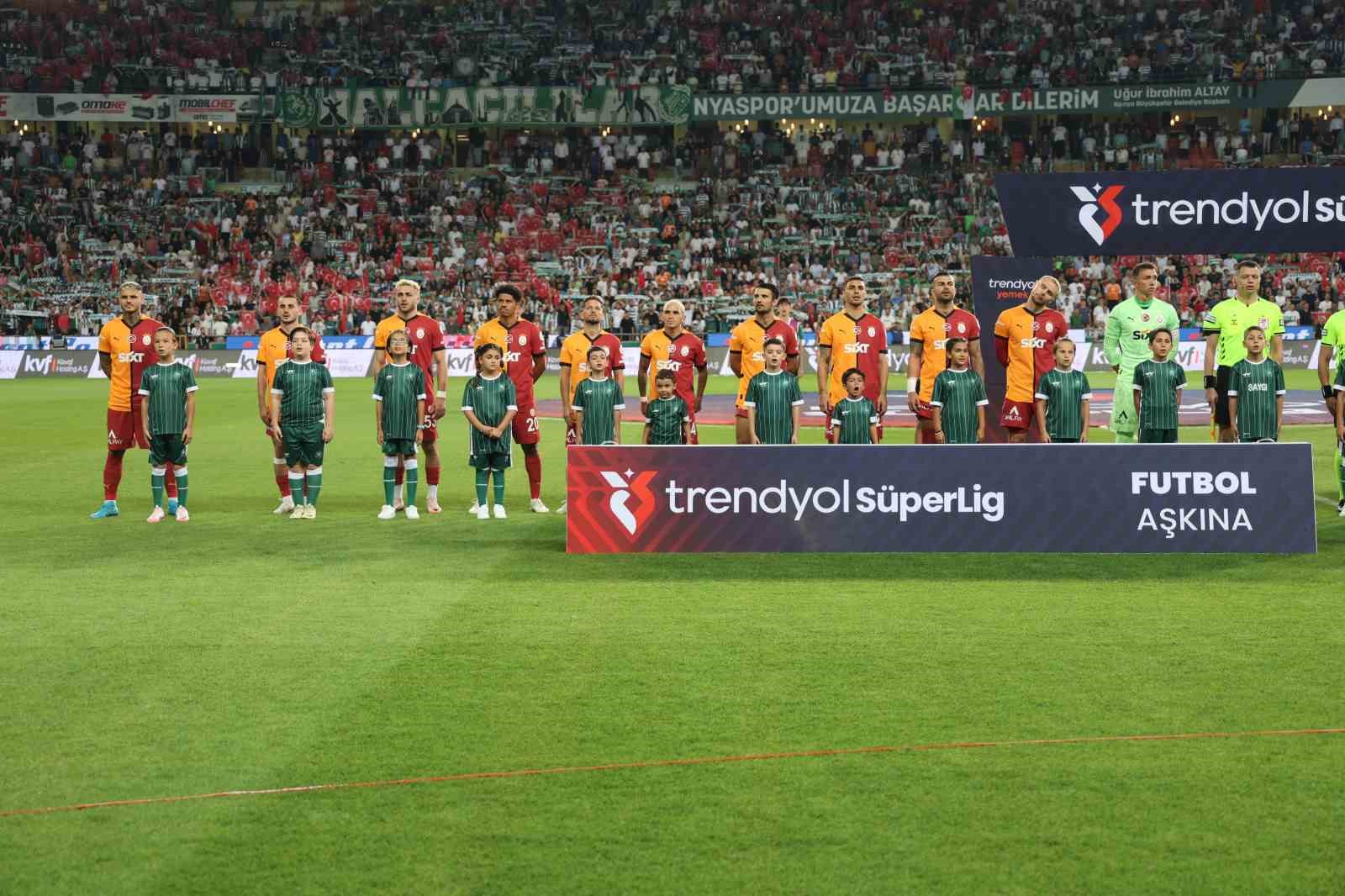 Trendyol Süper Lig: Konyaspor: 0 - Galatasaray: 0 (Maç devam ediyor)
