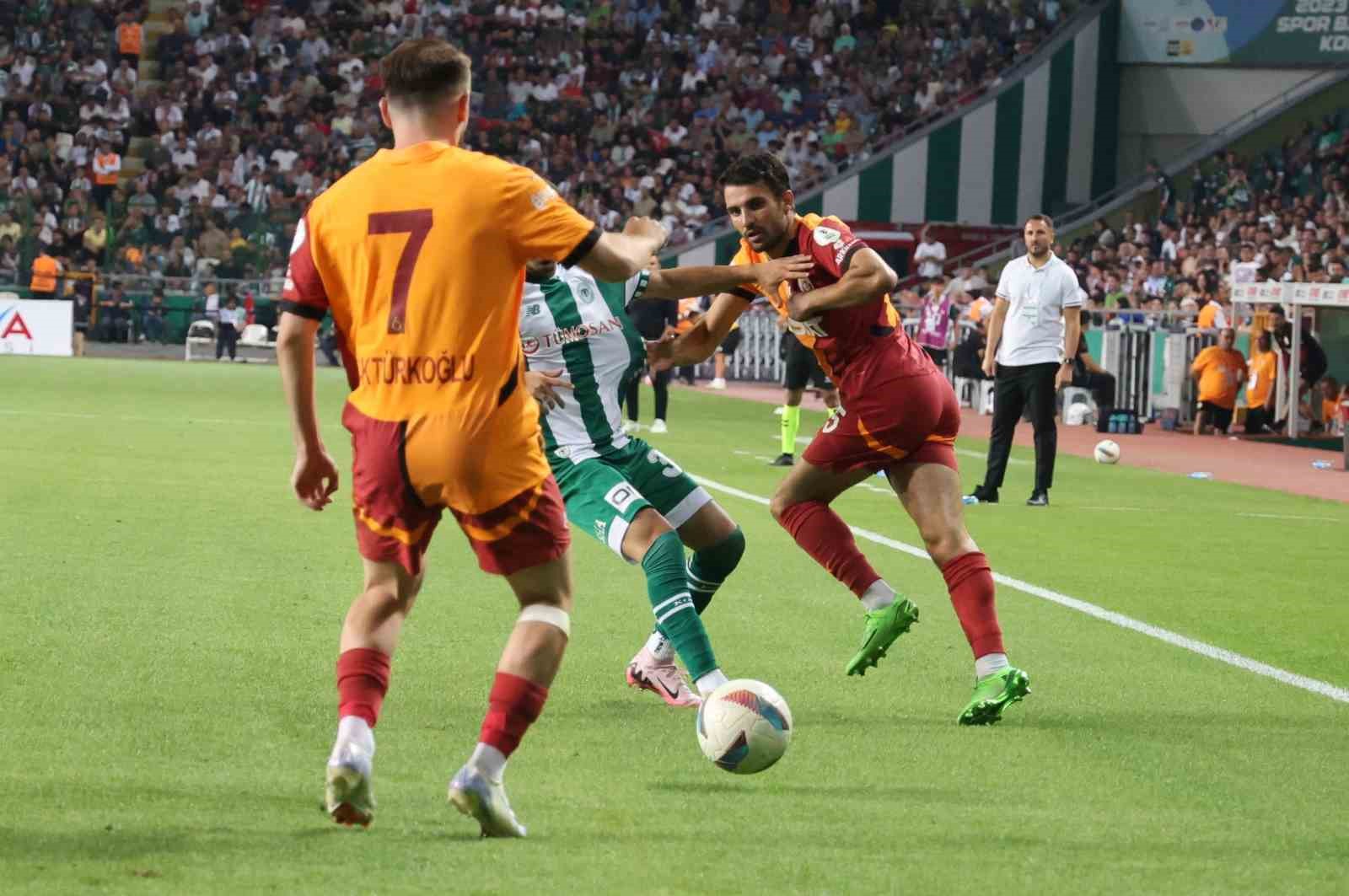 Trendyol Süper Lig: Konyaspor: 1 - Galatasaray: 2 (Maç sonucu)
