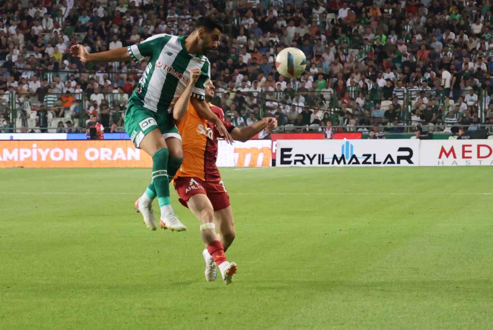 Trendyol Süper Lig: Konyaspor: 1 - Galatasaray: 2 (Maç sonucu)
