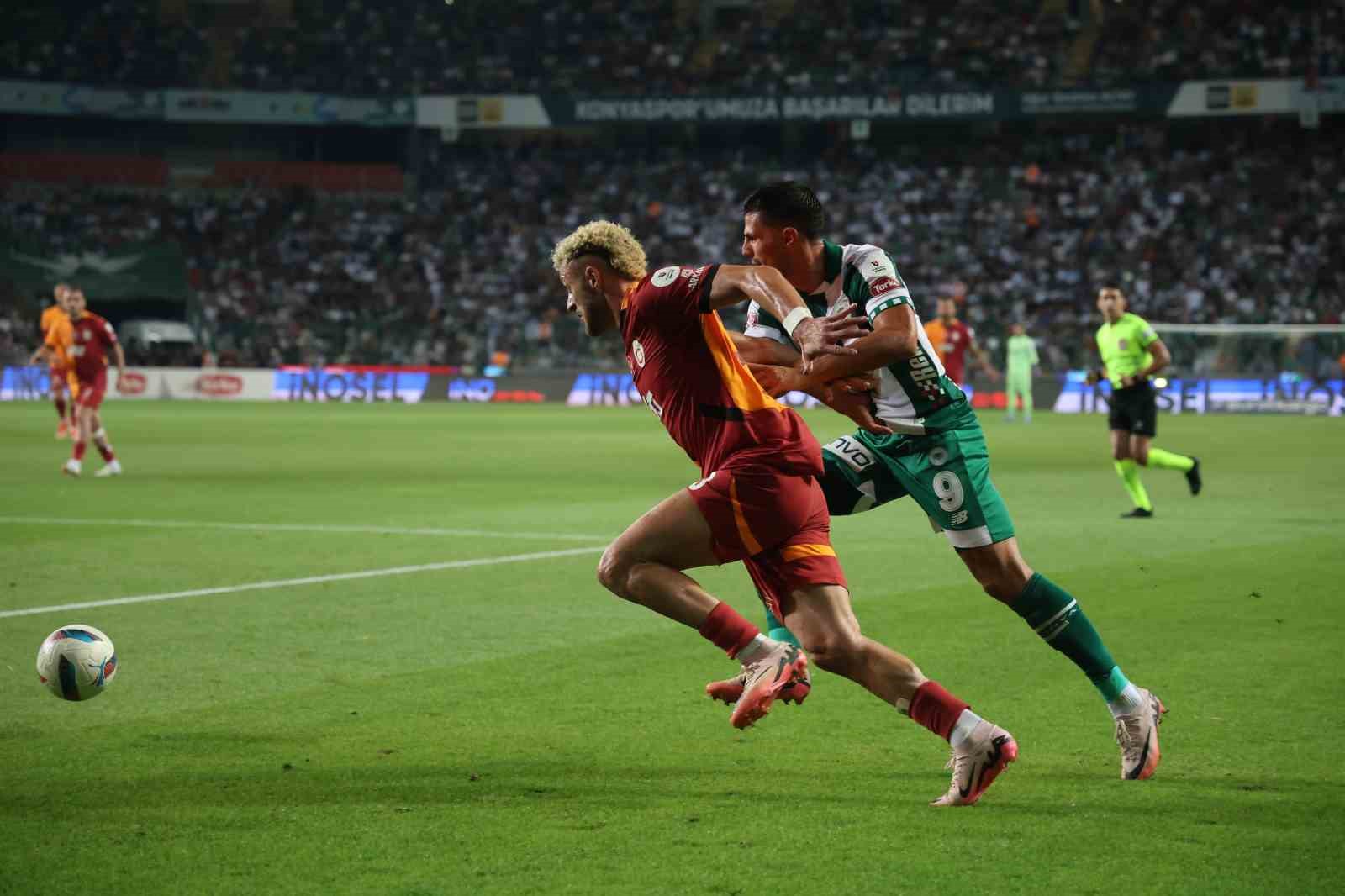 Trendyol Süper Lig: Konyaspor: 1 - Galatasaray: 2 (Maç sonucu)
