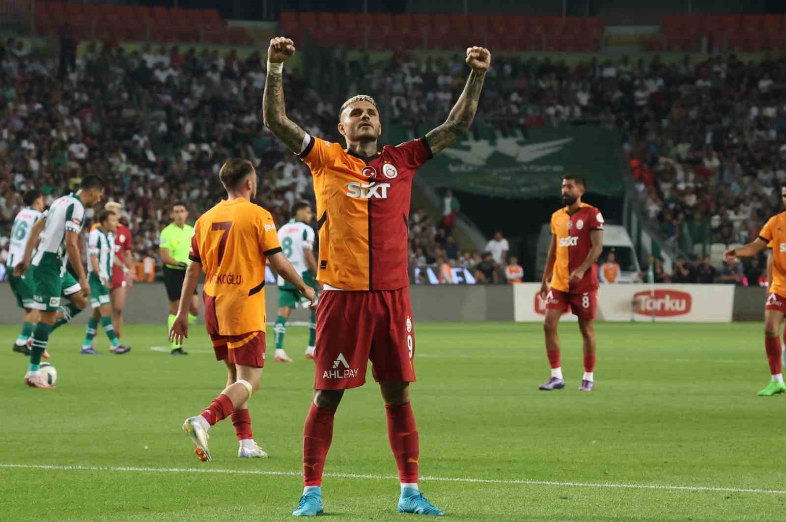 Trendyol Süper Lig: Konyaspor: 1 - Galatasaray: 2 (Maç sonucu)
