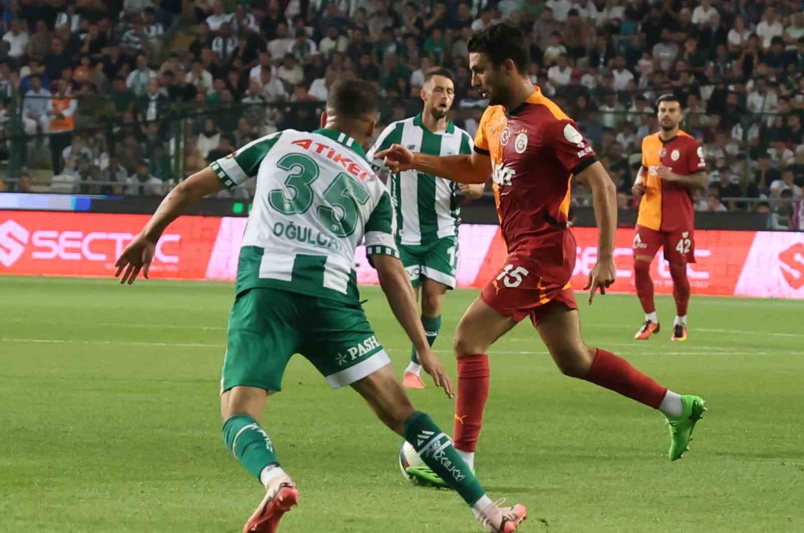 Trendyol Süper Lig: Konyaspor: 1 - Galatasaray: 2 (Maç sonucu)
