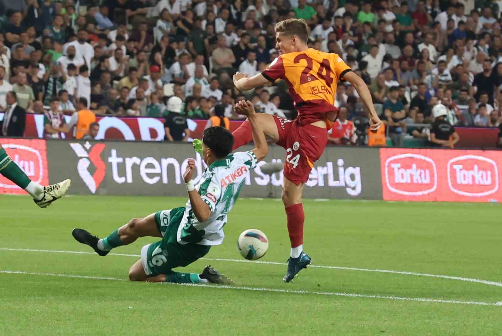 Trendyol Süper Lig: Konyaspor: 1 - Galatasaray: 2 (Maç sonucu)
