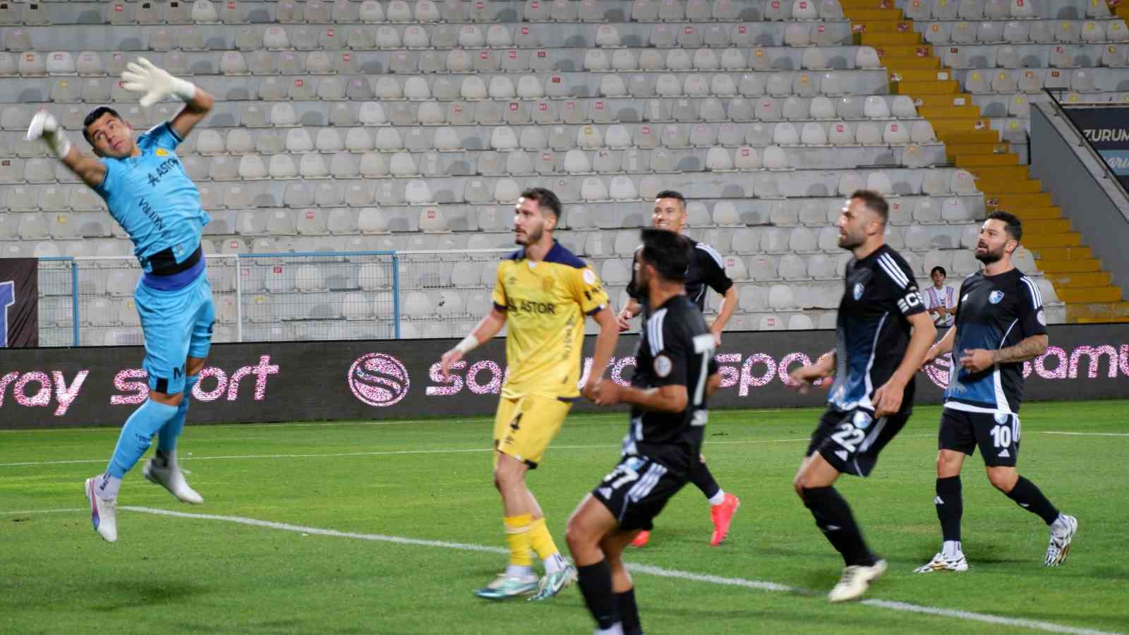 Trendyol 1. Lig:  Erzurumspor FK: 1 - MKE Ankaragücü: 0
