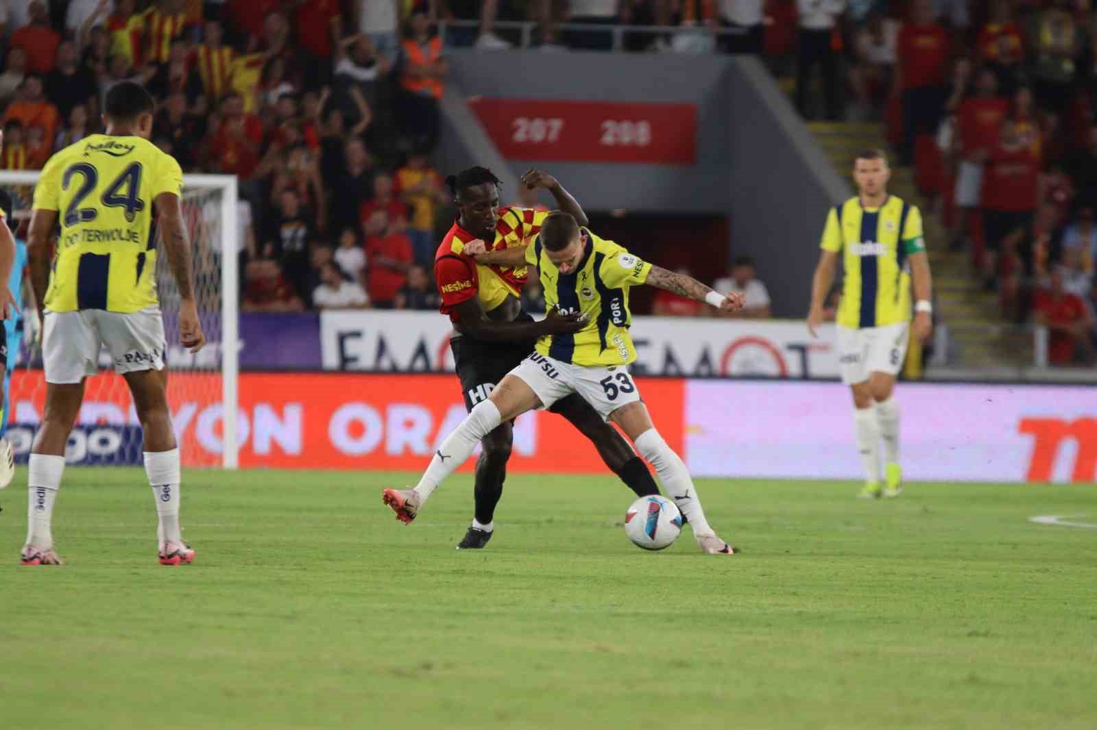 Trendyol Süper Lig: Göztepe: 0 - Fenerbahçe: 0 (Maç devam ediyor)
