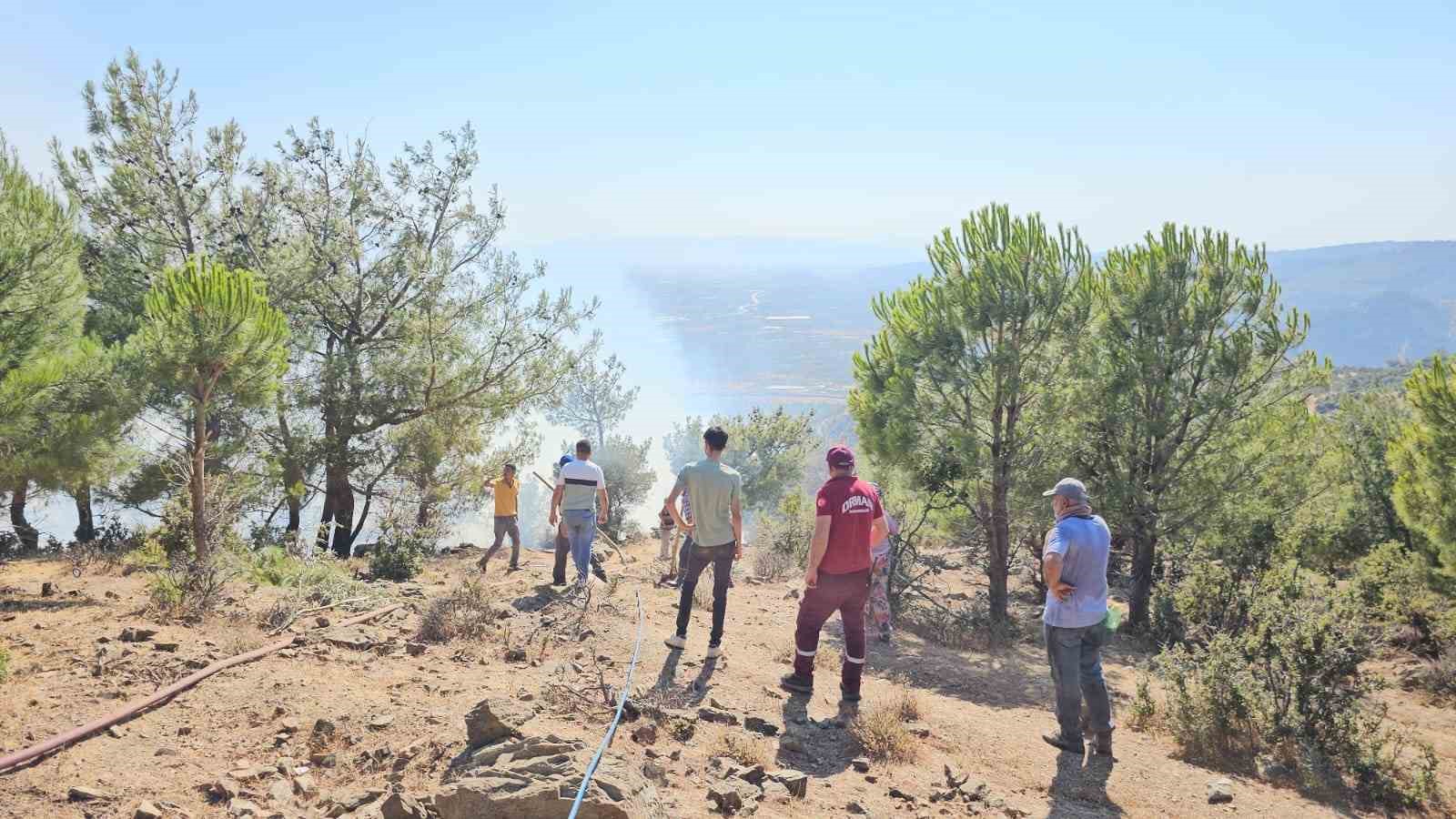 Tire ve Bayındır’da orman yangınları sürüyor
